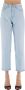 Don The Fuller Light Blue Cotton Jeans & Pant Blauw Dames - Thumbnail 1