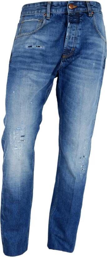 Don The Fuller Rechte jeans Blauw Heren