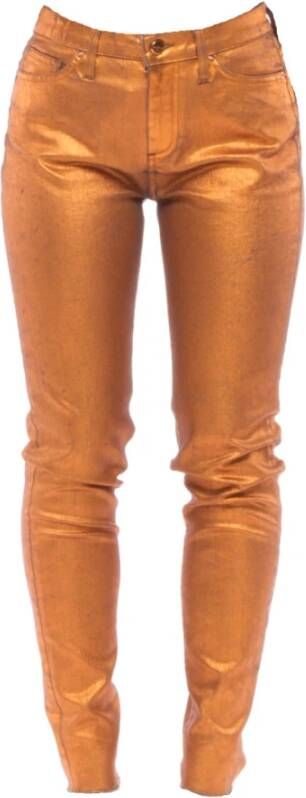 Don The Fuller Skinny Trousers Oranje Dames