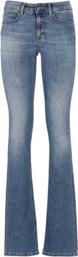 Dondup Stijlvolle Boot-Cut Flared Jeans Blue Dames