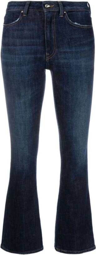Dondup Stijlvolle Boot-Cut Jeans voor Dames Blue Dames