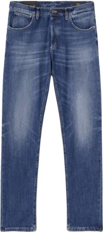 Dondup Moderne Carrot Fit Jeans Upgrade Blue Heren