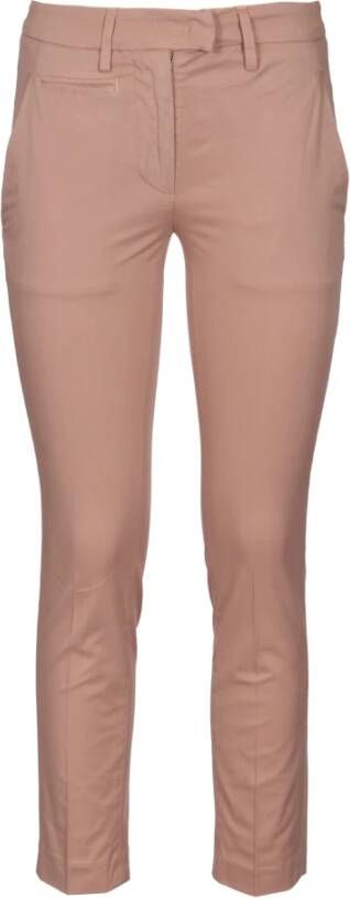 Dondup Slim-fit Trousers Roze Dames