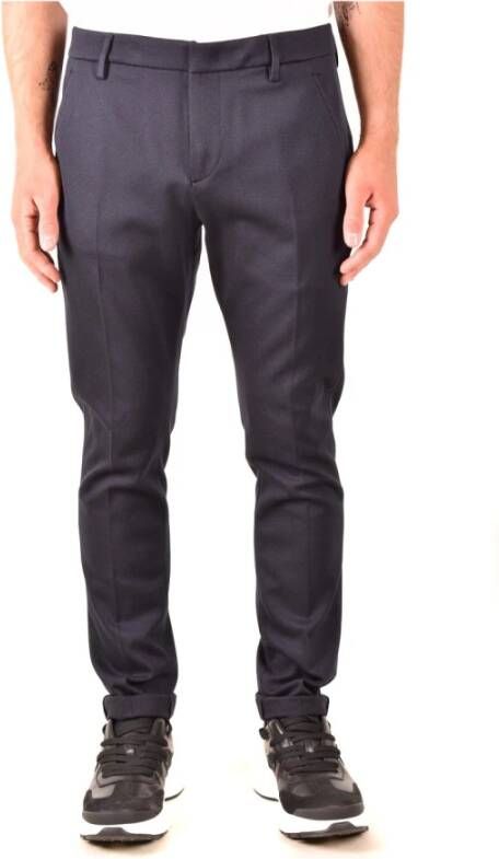 Dondup Klassieke heren chino`s Blue Heren