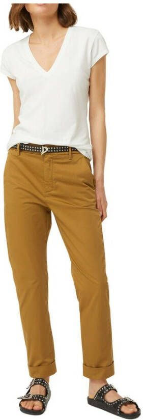 Dondup Straight Trousers Bruin Dames