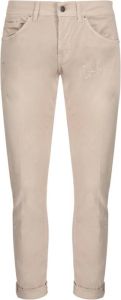 Dondup Cropped Jeans Beige Heren
