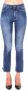 Dondup Hoge taille Super Skinny Bootcut Jeans Blauw Dames - Thumbnail 1