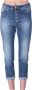 Dondup Stijlvolle Cropped Jeans Blue Dames - Thumbnail 3