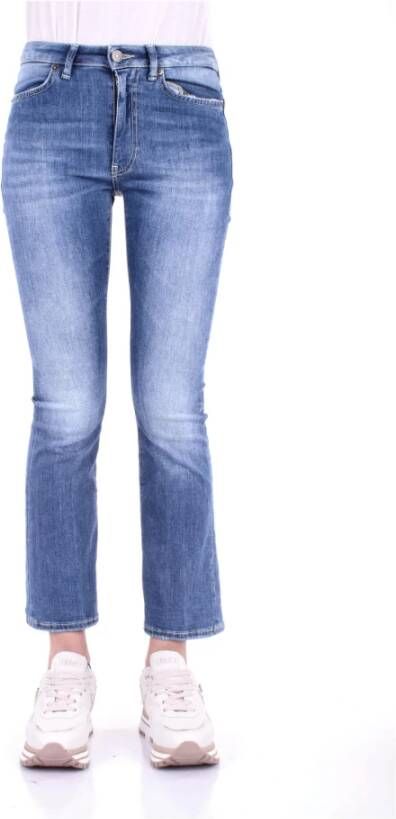 Dondup Flared jeans voor vrouwen Blue Dames