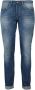 Dondup George Skinny Fit Jeans in Blauwe Organische Denim Blue Heren - Thumbnail 6