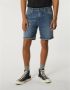 Dondup Regular Fit Lage Taille Denim Shorts Blue Heren - Thumbnail 5