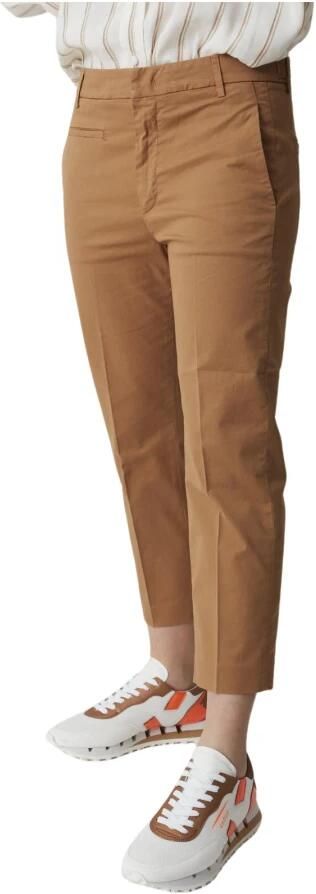 Dondup Ariel Broek Beige Dames