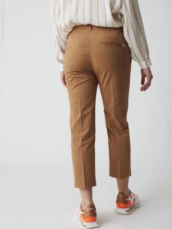 Dondup Ariel Broek Beige Dames - Foto 3