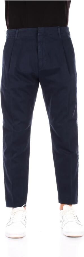 Dondup Blauwe Broek met Ritssluiting en Knoopsluiting Blue Heren - Foto 6