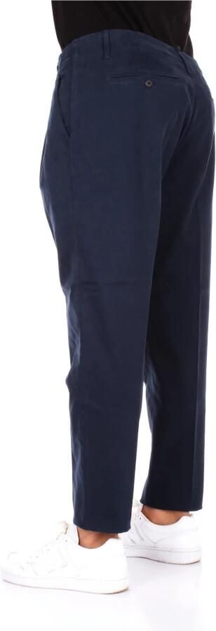 Dondup Blauwe Broek met Ritssluiting en Knoopsluiting Blue Heren - Foto 4