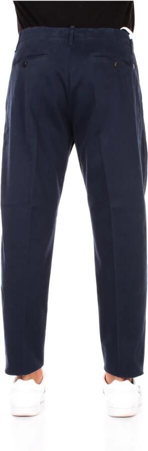 Dondup Blauwe Broek met Ritssluiting en Knoopsluiting Blue Heren - Foto 5