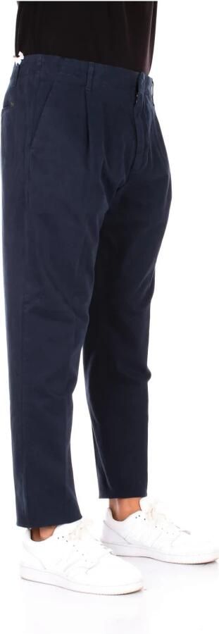 Dondup Blauwe Broek met Ritssluiting en Knoopsluiting Blue Heren - Foto 3