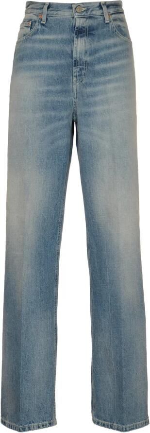 Dondup Lichtblauwe Wide Leg Dames Jeans Blue Dames - Foto 10