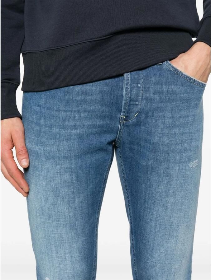 Dondup Blauwe Jeans voor Mannen Blue Heren