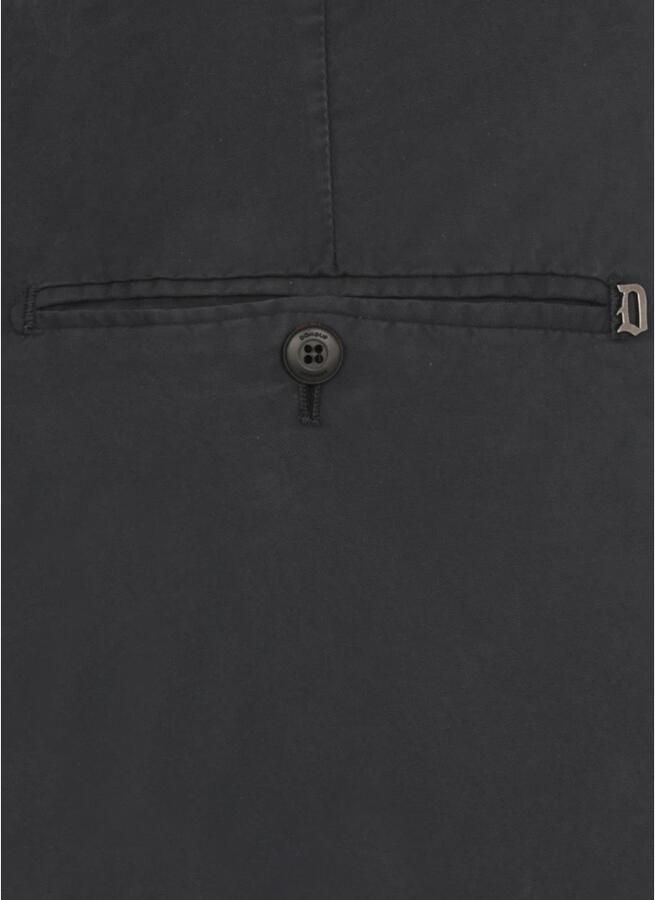 Dondup Blauwe Jeans Lage Taille Regular Fit Blue Heren