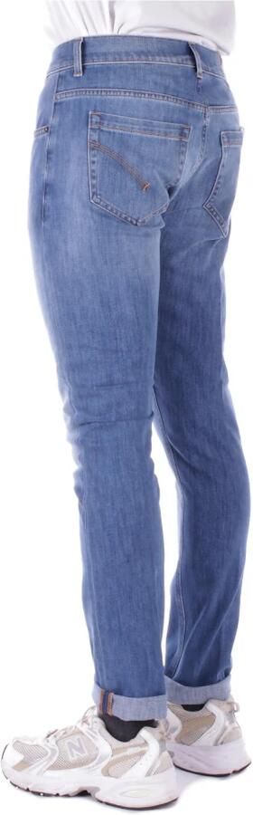 Dondup Blauwe Skinny Jeans met Riemlussen Blue Heren - Foto 14