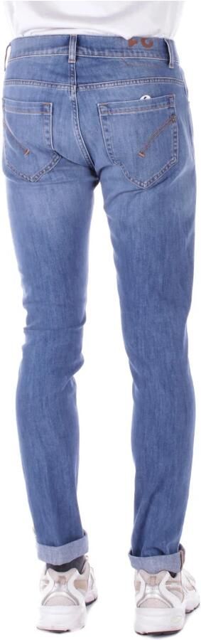 Dondup Blauwe Skinny Jeans met Riemlussen Blue Heren - Foto 13