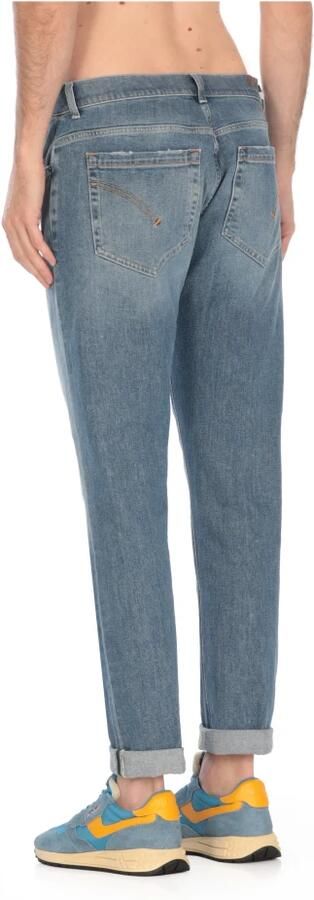 Dondup Blauwe Skinny Jeans met Riemlussen Blue Heren - Foto 3