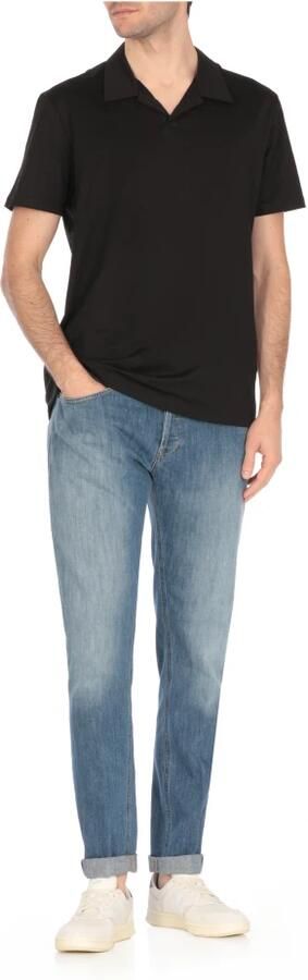 Dondup Blauwe Skinny Jeans met Riemlussen Blue Heren - Foto 12