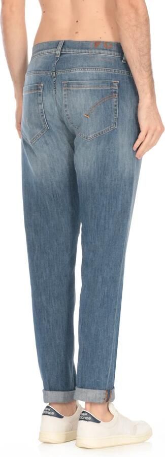 Dondup Blauwe Skinny Jeans met Riemlussen Blue Heren - Foto 11