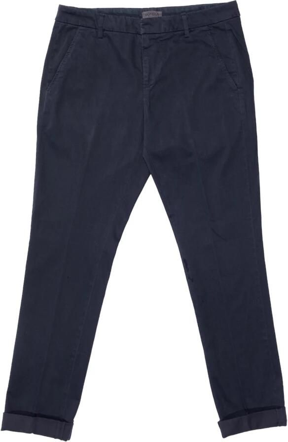 Dondup Katoenen Chino Broek met Oprolbare Manchetten Blue Heren - Foto 8