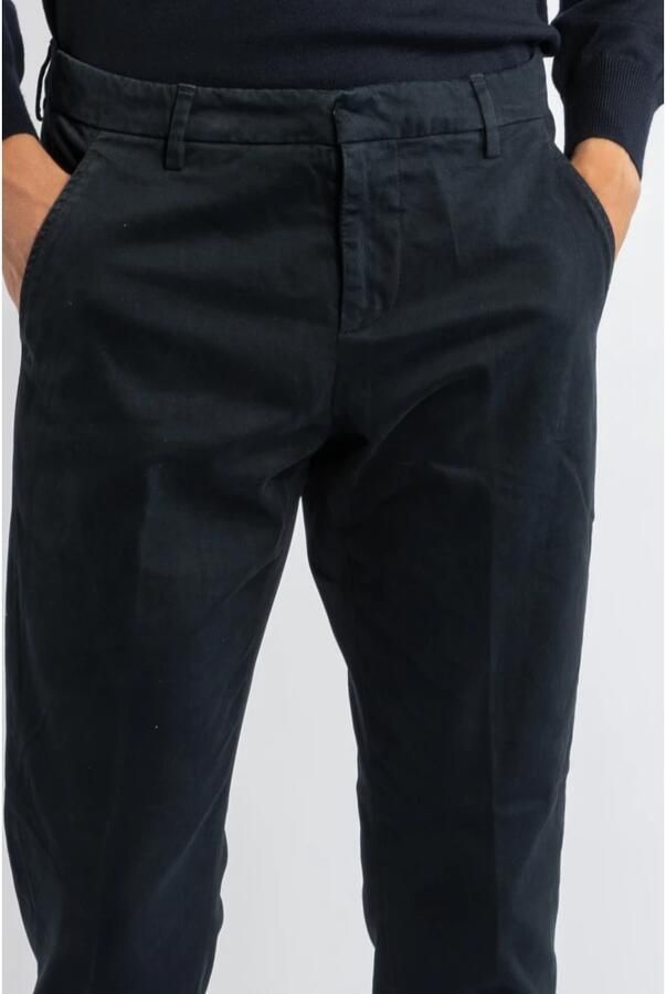 Dondup Katoenen Chino Broek met Oprolbare Manchetten Blue Heren - Foto 2