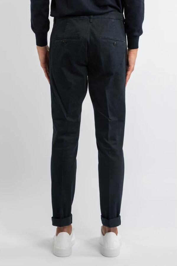 Dondup Katoenen Chino Broek met Oprolbare Manchetten Blue Heren - Foto 6