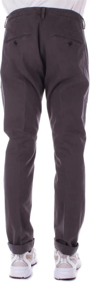 Dondup Stijlvolle Grijze Straight Broek voor Heren Gray Heren