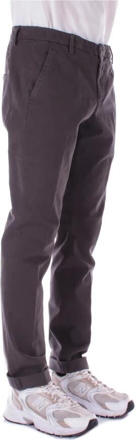 Dondup Stijlvolle Grijze Straight Broek voor Heren Gray Heren - Foto 4