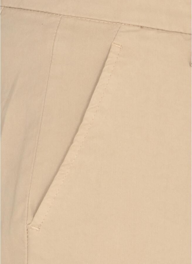 Dondup Katoenen Broek Gaubert Stijl Beige Heren