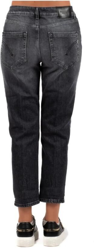 Dondup Stijlvolle Capri Jeans met decoratieve knopen Gray Dames - Foto 4