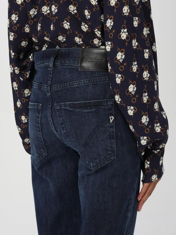 Dondup Denim Skinny Stretch Jeans met Logo Blue Dames - Foto 3