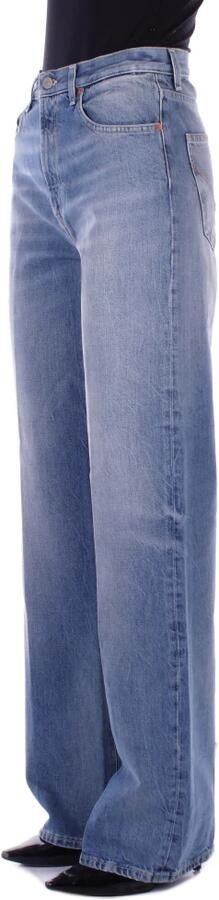 Dondup Lichtblauwe Wide Leg Dames Jeans Blue Dames - Foto 6