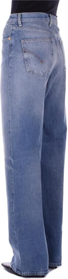 Dondup Lichtblauwe Wide Leg Dames Jeans Blue Dames - Foto 5