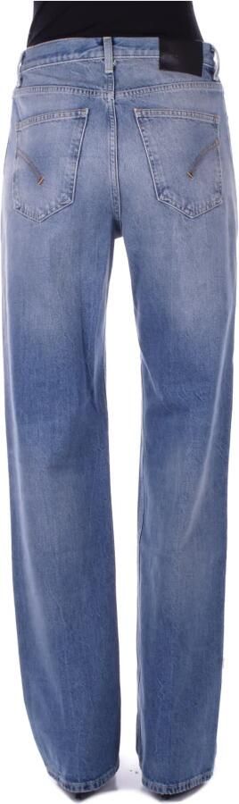 Dondup Lichtblauwe Wide Leg Dames Jeans Blue Dames - Foto 2