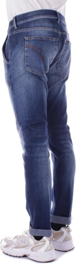 Dondup Denim Jeans met Logo Achterzak Blue Heren - Foto 5