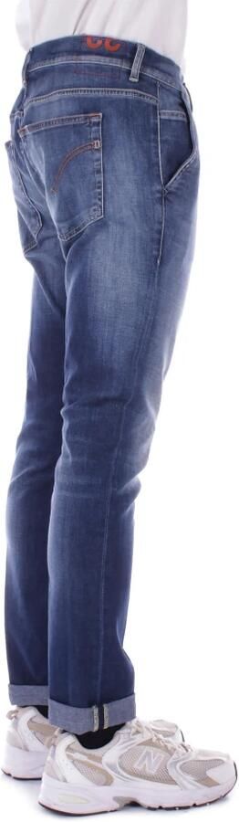 Dondup Denim Jeans met Logo Achterzak Blue Heren - Foto 4