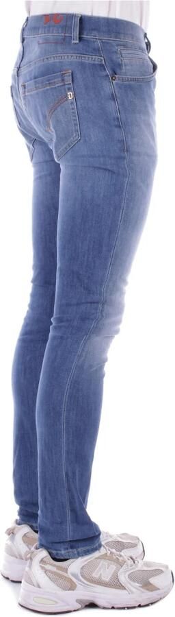 Dondup Blauwe Katoenen Jeans met Riemlussen Blue Heren - Foto 5