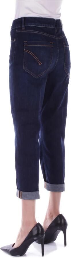 Dondup Blauwe Katoenen Jeans met Juweelknopen Blue Dames - Foto 9