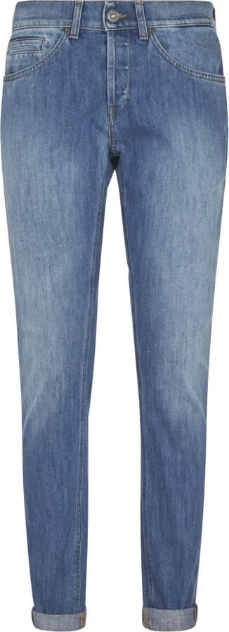 Dondup Blauwe Skinny Jeans met Riemlussen Blue Heren - Foto 9