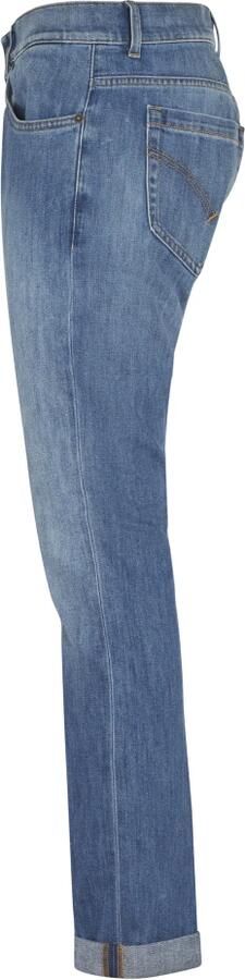 Dondup Blauwe Skinny Jeans met Riemlussen Blue Heren - Foto 17