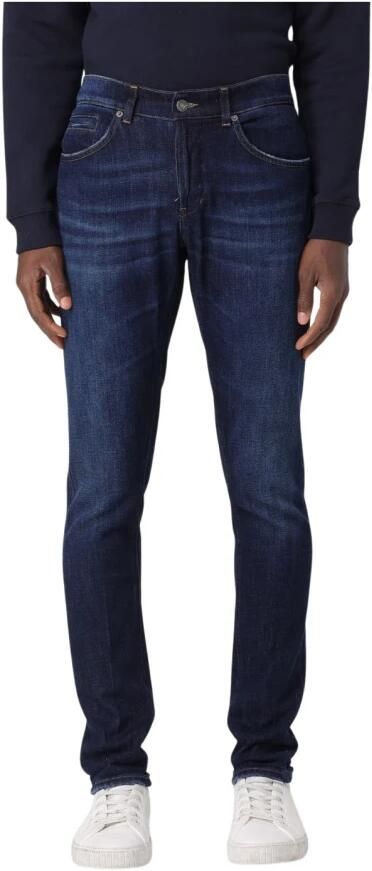 Dondup Gewassen Denim George Broek Blue Heren - Foto 3