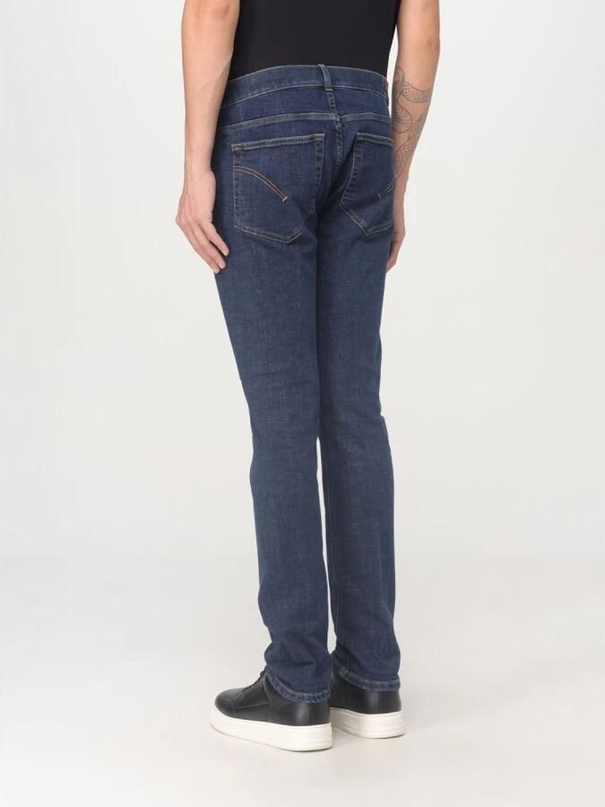 Dondup Slim Fit Denim Jeans met Logo Blue Heren - Foto 2