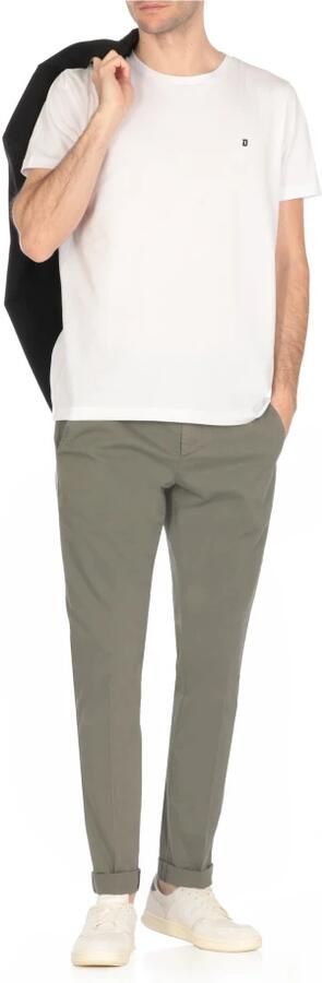 Dondup Grijze Katoenen Broek met Zakken Gray Heren - Foto 4