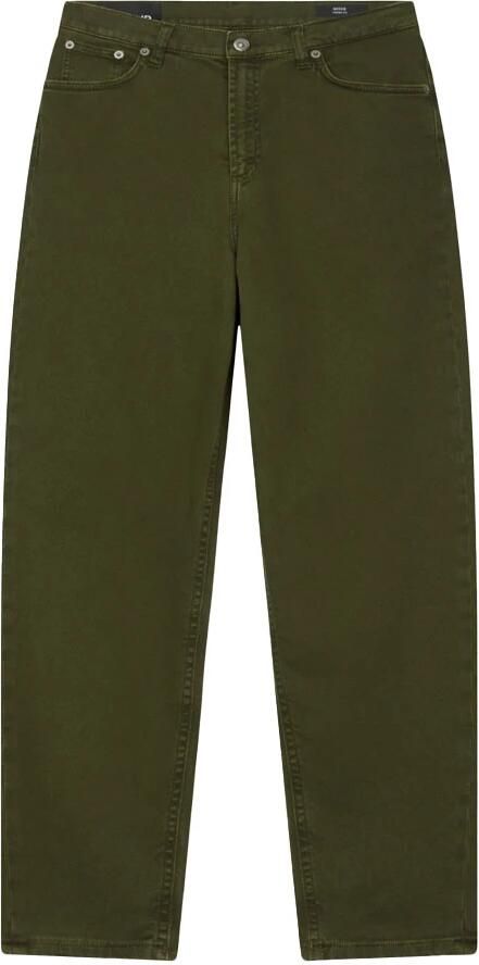 Dondup Groene Loose Fit Hoge Taille Jeans Green Dames